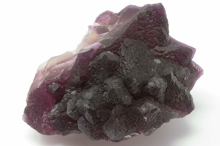 Lustrous, Stepped-Octahedral Purple Fluorite - Yiwu, China #197079